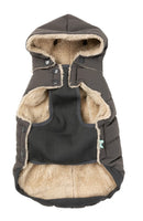 Slate Grey Essential Puffer Jacket By FuzzYard