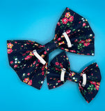 Bloom Floral Dog Bow Tie Handmade By Urban Tails