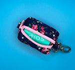 Bloom Floral Poo Bag Holder Handmade By Urban Tails