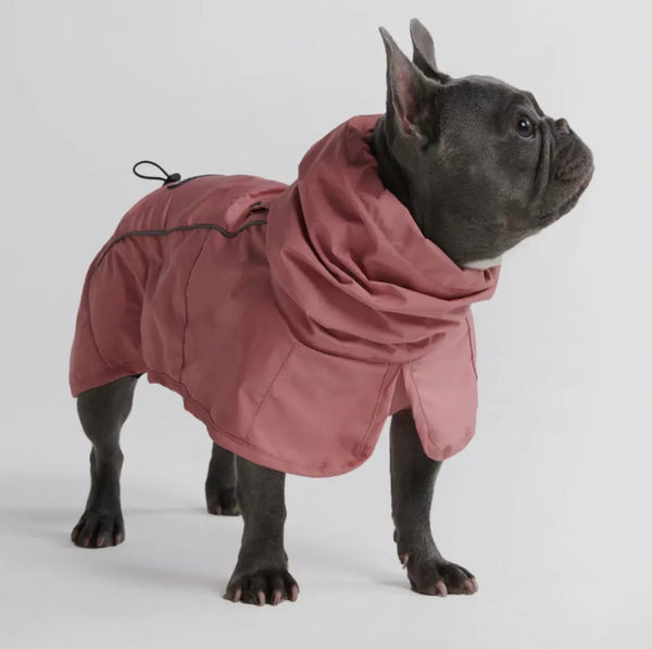 Breatheshield Raincoat Pink By Spark Paws