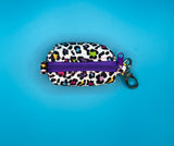 Funky Animal Print Poo Bag Holder Handmade By Urban Tails