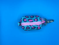 Sassy Animal Print Poo Bag Holder Handmade By Urban Tails
