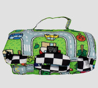 Traffic Town On The Go Pet Mat By Big & Little Dogs