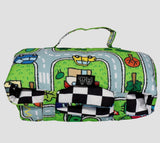 Traffic Town On The Go Pet Mat By Big & Little Dogs