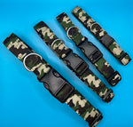 Camo Dog Collar Handmade By Urban Tails