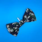 Camo Dog Bow Tie Handmade By Urban Tails