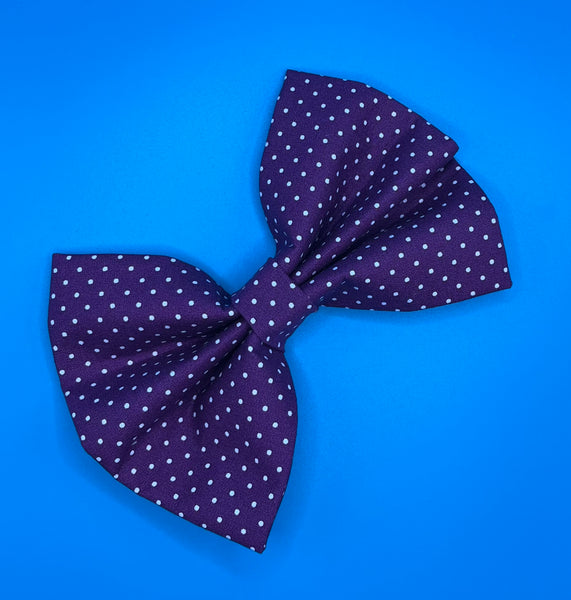 Blackberry Dog Bow Tie Handmade By Urban Tails