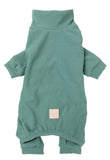 Myrtle Green Soft Touch Dog Pyjamas By FuzzYard Life