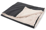 Slate Grey Comforter Blanket By FuzzYard Life