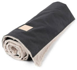 Slate Grey Comforter Blanket By FuzzYard Life