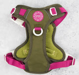 Olive Like It’s Hot Colour Drops Harness By Bailey & Coco