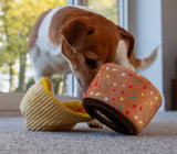 Chocolate Cupcake Snuffle Dog Toy By Ancol
