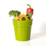 Flower Pot Green Treat Dispenser Chew Toy By SodaPup