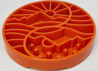 Yin Yang Design Shallow eTray Enrichment Tray Slow Feeder for Dogs By Soda Pup