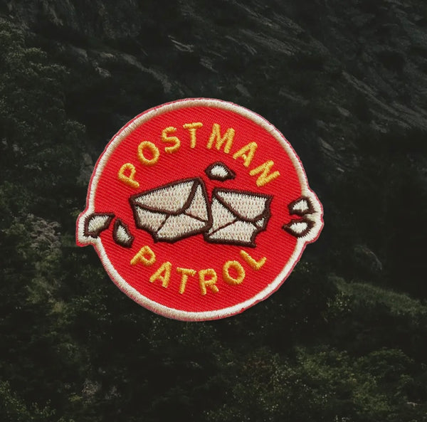 Postman Patrol Dog Merit Iron On Patch By Scout’s Honour