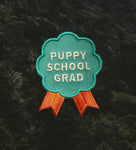 Puppy School Grad Dog Merit Iron On Patch By Scout’s Honour