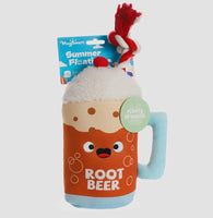 Summer Floatie Root Beer Dog Toy By Hugsmart