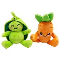 Carrot & Pea Veg Duo Toy Set By Snug Arooz