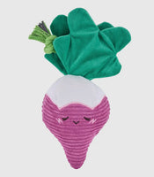 Crinkle Crops Radish Plush Toy By Zippy Paws