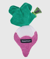Crinkle Crops Radish Plush Toy By Zippy Paws