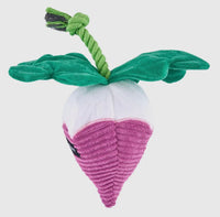 Crinkle Crops Radish Plush Toy By Zippy Paws