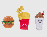 Miniz Three Pack Fast Food By Zippy Paws