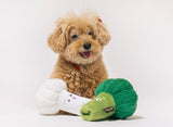 Veggie Munch Duo Dog Toy by P.L.A.Y