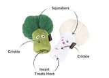 Veggie Munch Duo Dog Toy by P.L.A.Y