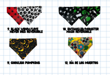 Halloween Pick 'n' Mix SIZE S Dog Bows & Bandanas Handmade By Urban Tails