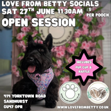 Sat 27th June 11.30am - Love From Betty Socials Open Session @ Mi Coffee & Cake Sandhurst