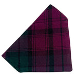 Thistle Tartan Bandana Handmade By Urban Tails