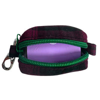 Thistle Tartan Poo Bag Holder Handmade By Urban Tails
