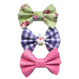 Easter Bonnet Dog Bow Bundle Handmade By Urban Tails