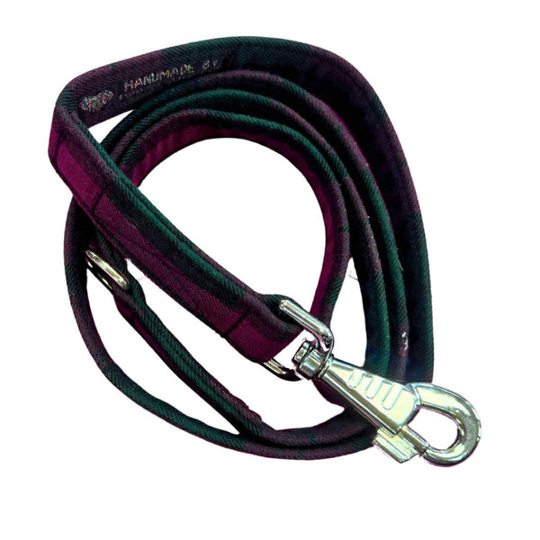Thistle Tartan Dog Lead Handmade By Urban Tails
