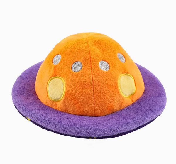 Space Paws Flip UFO Dog Toy By Hugsmart
