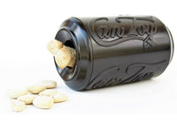 Black Drinks Can Treat Dispenser Chew Toy By SodaPup