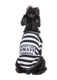 Inmate Prisoner Dog T-Shirt By Parisian Pet