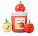 Tomato Can Hide & Seek Dog Toy By Hugsmart
