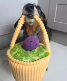 Zippy Burrow Easter Basket Toy By Zippy Paws