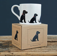 Black Cocker Spaniel Mug By Sweet William