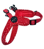 Dotty For You Red Dog Step In Harness  By The Luna Co