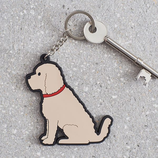 Apricot Cockapoo Dog Keyring By Sweet William