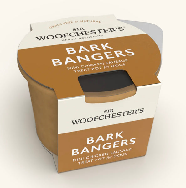 Bark Bangers Treat Pot By Sir Woofchester’s