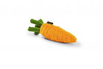 Carrot Vegetable Plush Dog Toy by P.L.A.Y