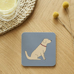 Golden Retriever Dog Coaster By Sweet William