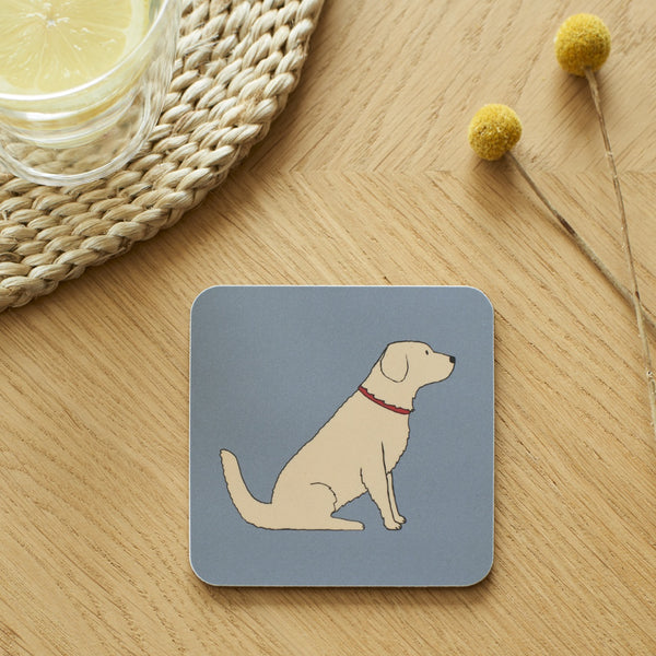 Golden Retriever Dog Coaster By Sweet William