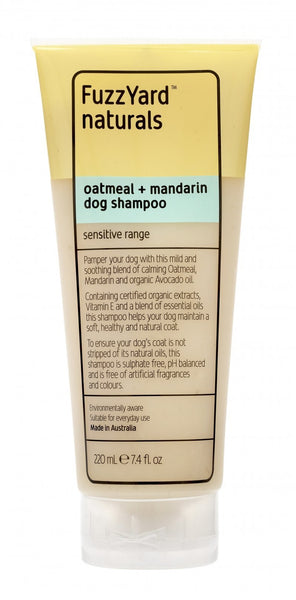 Sensitive Skin Oatmeal Dog Shampoo By FuzzYard