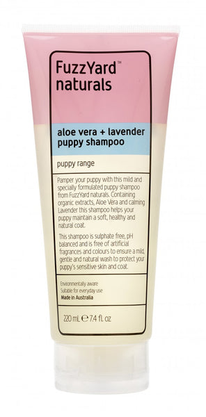 Puppy Aloe Vera Dog Shampoo By FuzzYard