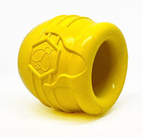 Yellow Honey Pot Treat Dispenser Chew Toy By SodaPup