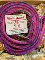 Harris Tweed Purple Dog Lead By Urban Tails